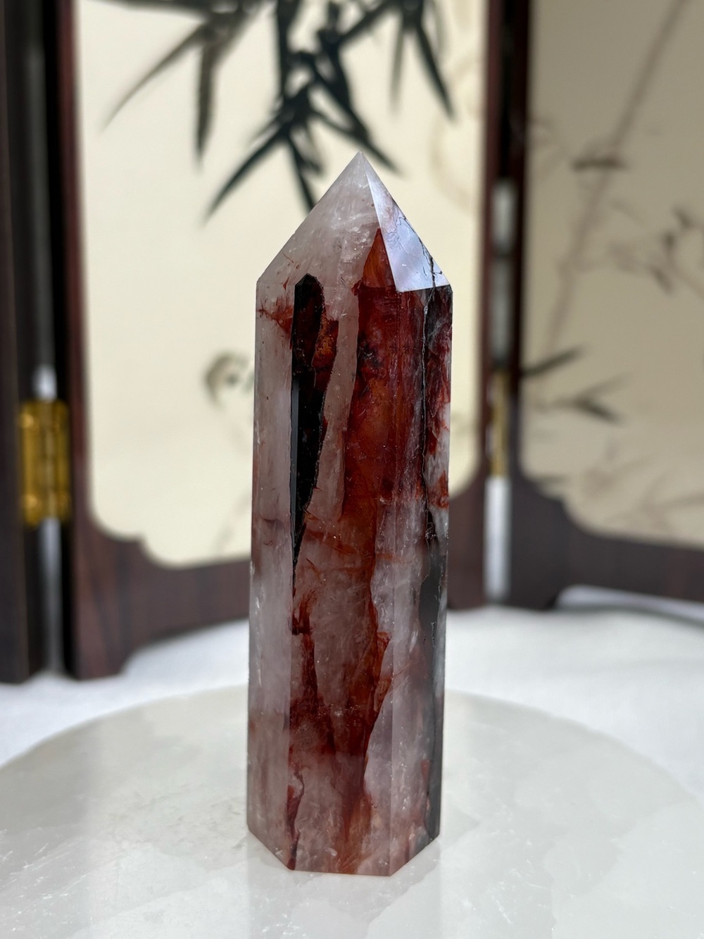 Fire quartz tower
